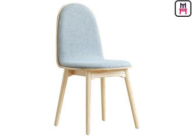 kupować Nordic Fabric Low Back Drewniane krzesła do jadalni Kolorowe meble do wnętrz komercyjnych online manufacture