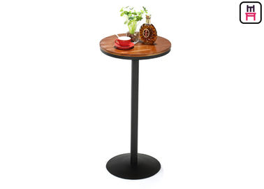 kupować 22 '' Okrągłe stoły restauracyjne z litego drewna Metalowa podstawa dla dwóch osób online manufacture