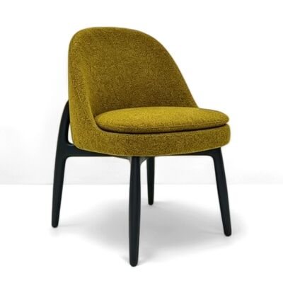 kupować Krzesło z białego jesionu o unikalnym kształcie, ergonomiczne, otulające siedzisko, krzesło do jadalni do kawiarni, hotelu, jadalni online manufacture