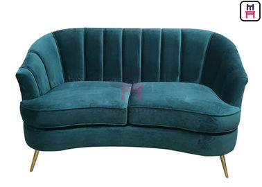 kupować 160 cm Długość Łuk Kształt Niestandardowe Stoisko Siedzenia Aksamitna Drewniana Rama Tapicerowana Stoisko Restauracyjne online manufacture