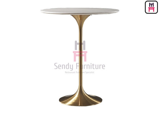 kupować H105cm MDF Restauracja Bar Wysokość Stoły Wysokość 0,2 cbm Okrągły stół tulipanowy online manufacture