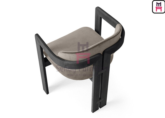 kupować Zintegrowane krzesło z poduszką z drewna jesionowego W 57 cm Galwaniczne stopy do hotelu online manufacture